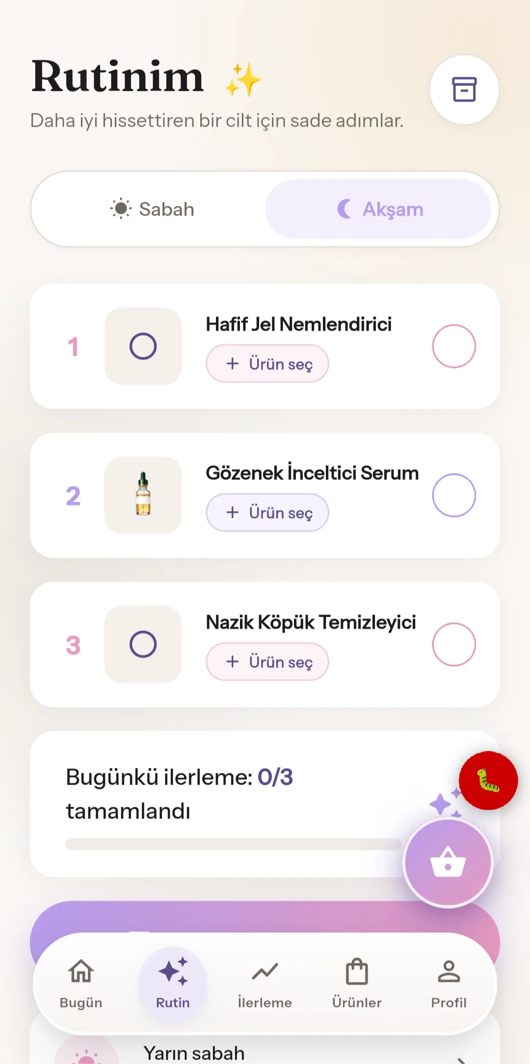 Uygulama önizlemesi