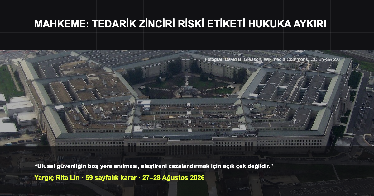 Pentagon'un havadan görünümü; Anthropic kararına eşlik eden fotoğraf.